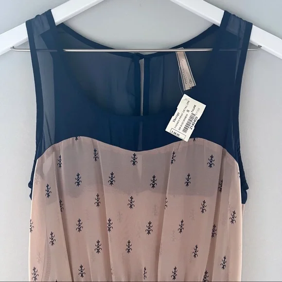 Solemio French Print Pleated Dress - Picture 3 of 4